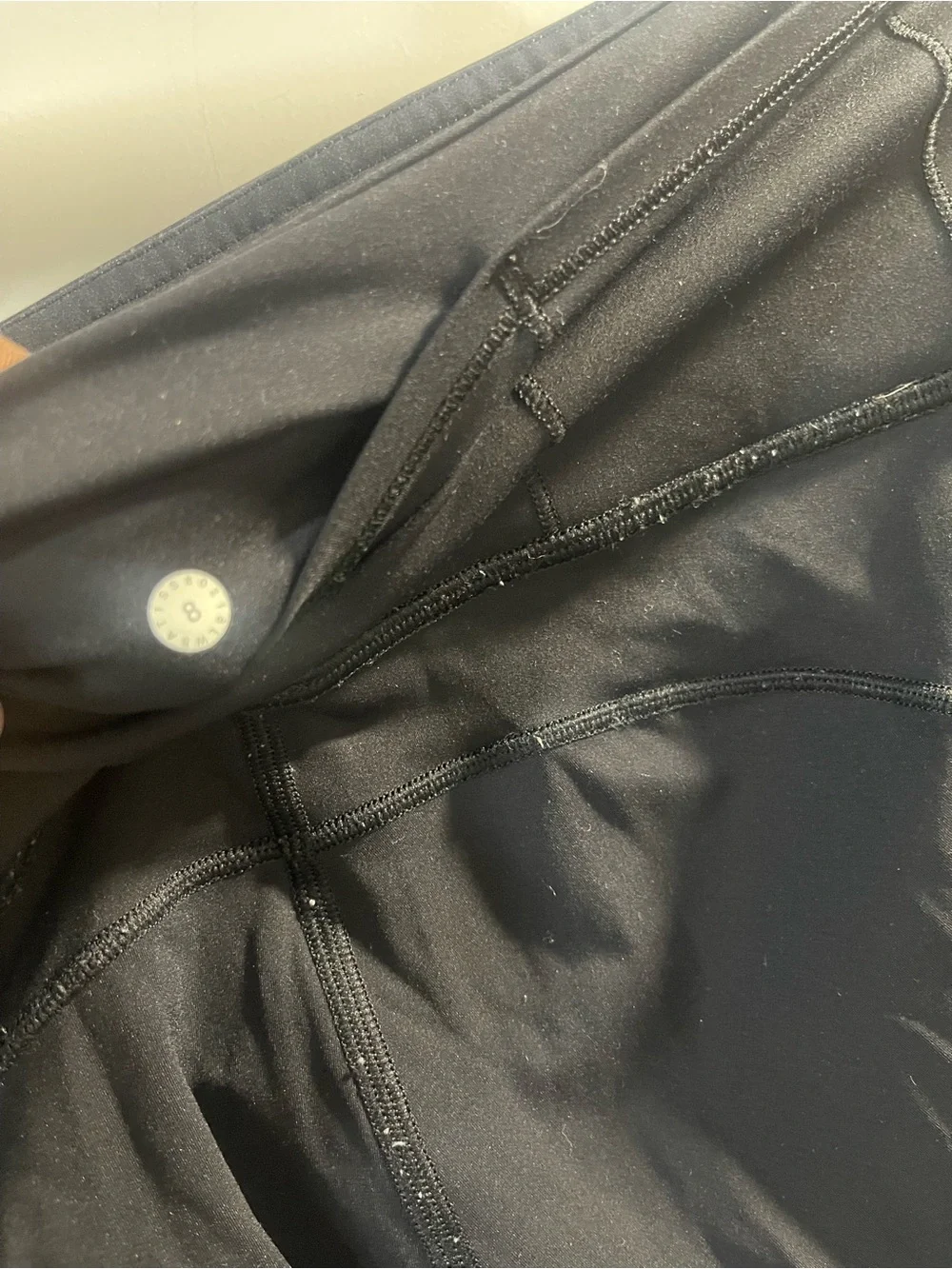 lululemon athletica Black High-Rise Leggings with Side Pocket